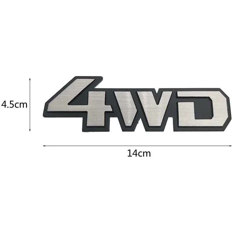 3D 4WD Emblem for Vehicles 3 3D 4WD Emblem for Vehicles - Image 3