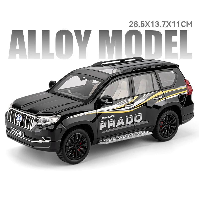 1/18 Scale Diecast Toyota Prado Land Cruiser SUV 7 1/18 Scale Diecast Toyota Prado Land Cruiser SUV - Image 7