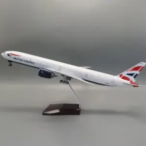 British Airways 47cm Resin Aircraft Model with LED Lighting 7 Sff78a85f9fee49e6be6924c7f75ff65cx