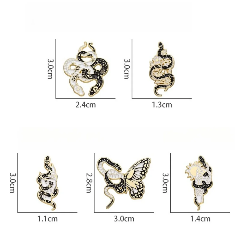 Dark Snake Series Vintage Brooch 2 Dark Snake Series Vintage Brooch - Image 2