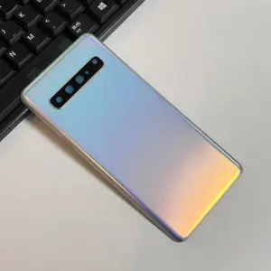 Samsung Galaxy S10 5G Glass Back Cover in Gold, Silver, Black 16 Sffc5d7e959bd4c1da6d62bb33516821bP