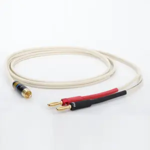 RCA to Dual Banana Plug Audio Cable 2x3.1mm² 10 Sffd0623daf7f48dba513f244c1ae9a76B