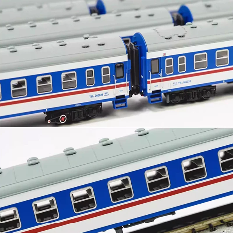 N-Scale 1/160 Passenger Train Set with Lights 3 N-Scale 1/160 Passenger Train Set with Lights - Image 3