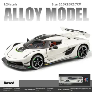 Black 1:24 Scale Diecast Supercar Model 15 Sffea2dbde3e9434ab2d248d5e550e242o