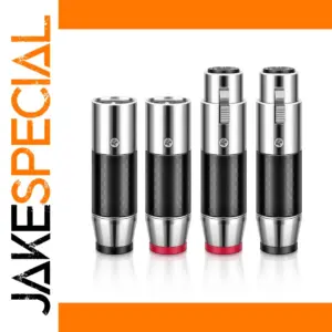 High-End Silver-Plated XLR Connector Set