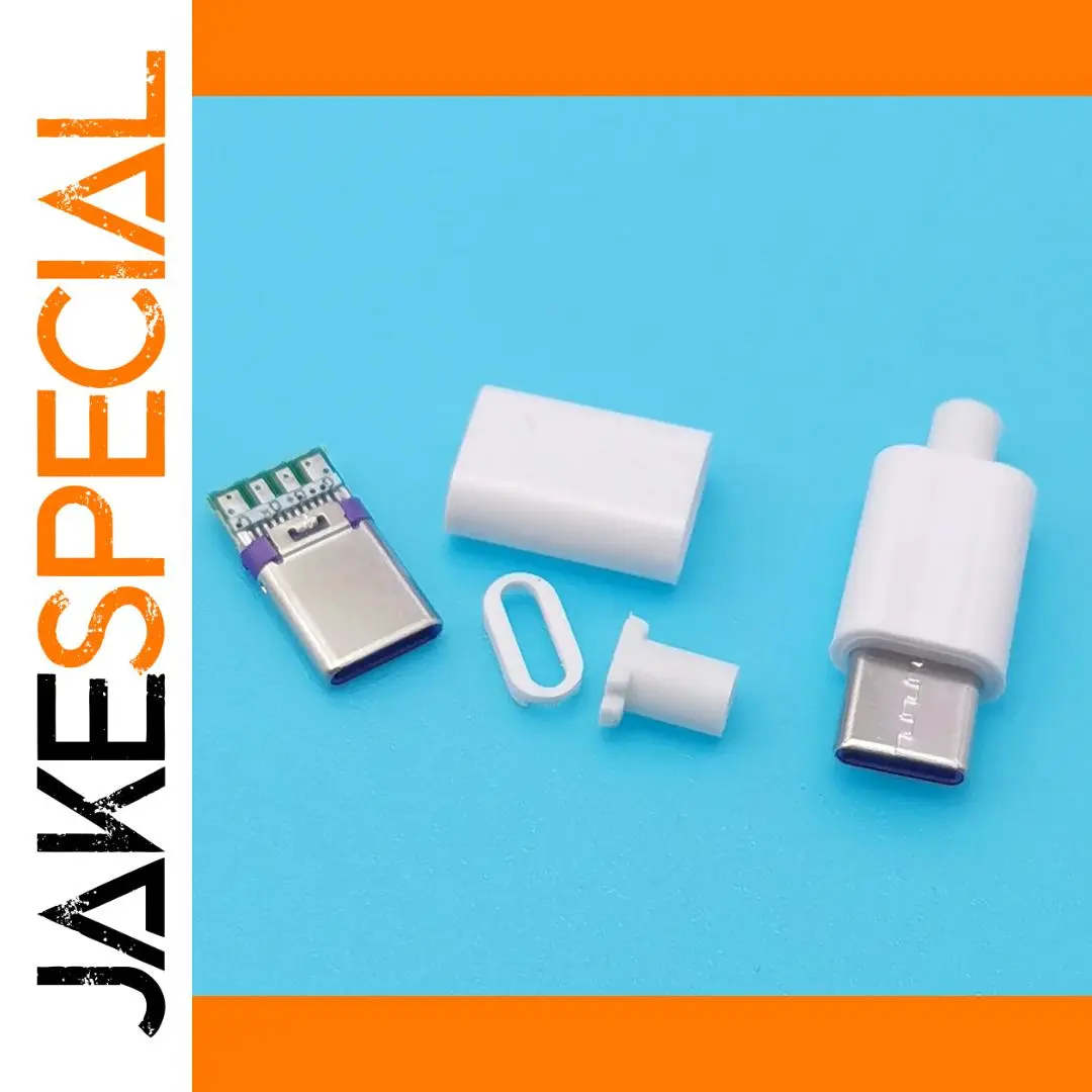 USB Type-C 3.1 Male Connectors Set, 10 Pack 1 USB Type-C 3.1 Male Connectors Set, 10 Pack