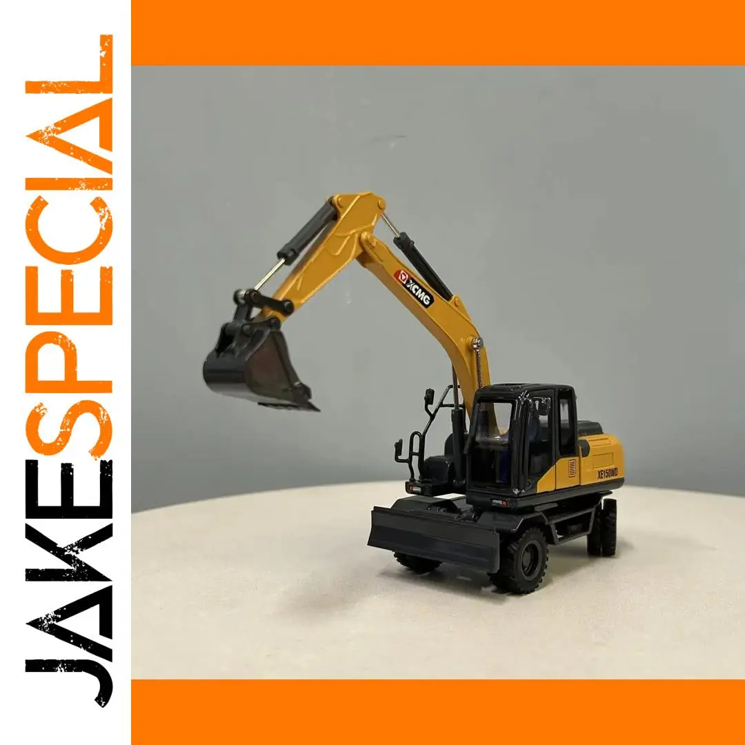 1:50 XCMG XE150WD Model Excavator Display Piece 1 1:50 XCMG XE150WD Model Excavator Display Piece