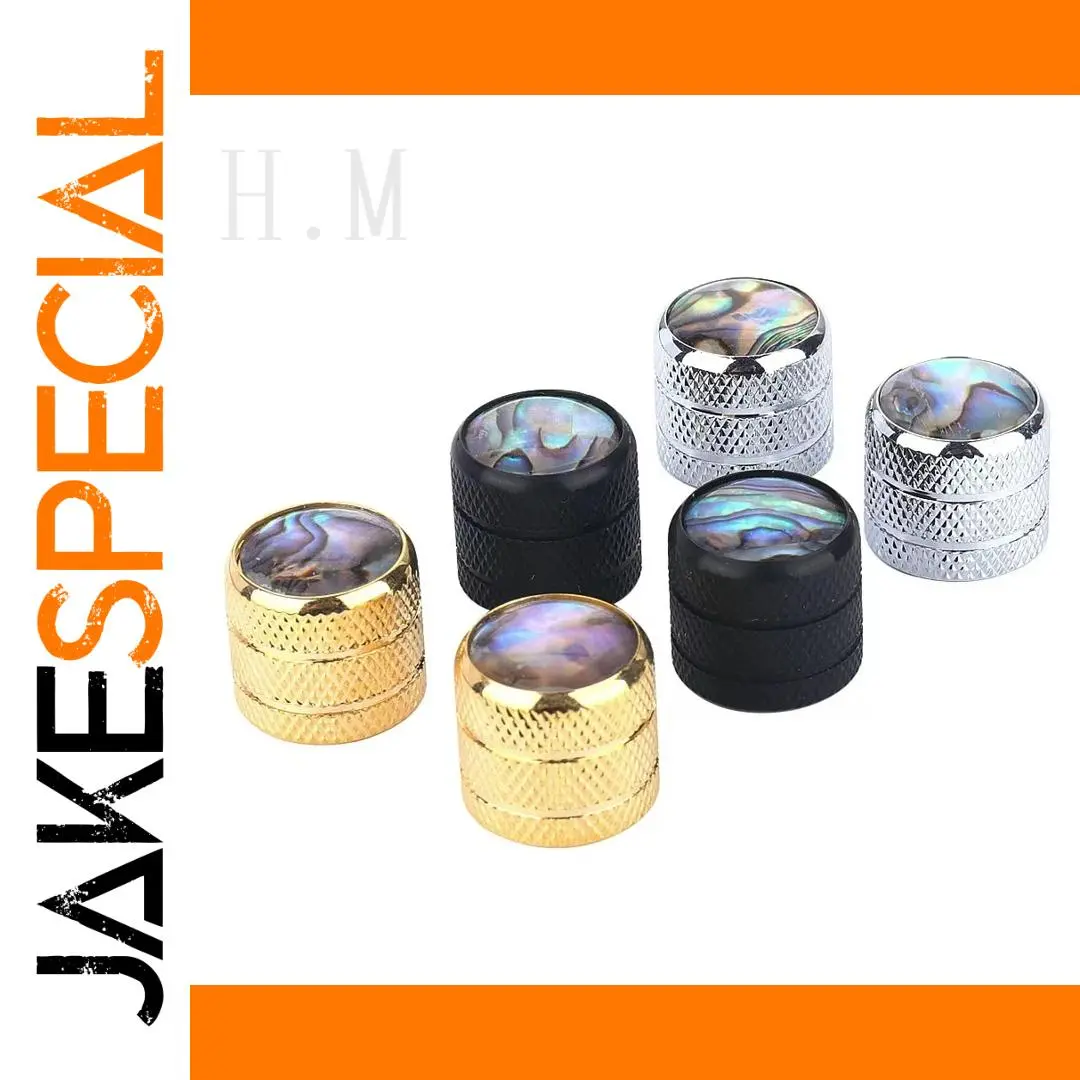 Abalone Shell Volume/Tone Knob for Electric Guitars 1 Abalone Shell Volume/Tone Knob for Electric Guitars