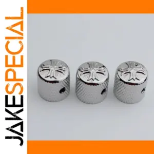 Metal Potentiometer Knob for Guitar/ bass 6mm