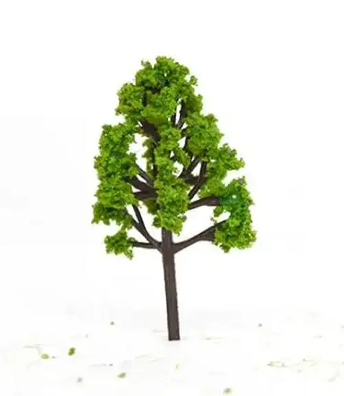 Miniature Plastic Trees Set for Dioramas 8 Miniature Plastic Trees Set for Dioramas - Image 8