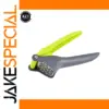Bright Green and Gray Handheld Garlic Press