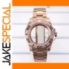 40mm Rose Gold Stainless Steel Watch Case Model RG4040