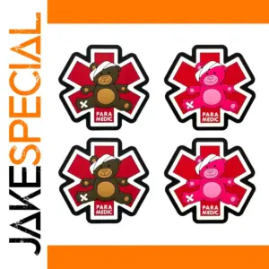 PARA MEDIC PVC Patch Set of Four