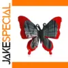 Dark Style Acrylic Butterfly Brooch for Unisex Wear