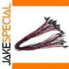 10pcs 50cm Motherboard Switch Cables Set
