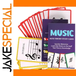 Music Flash Cards Set for Beginners