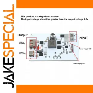 High-Power 140W Car Charging Converter Module