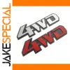 3D 4WD Emblem for Vehicles
