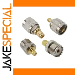 RF Coaxial Adapter UHF to SMA Connectors