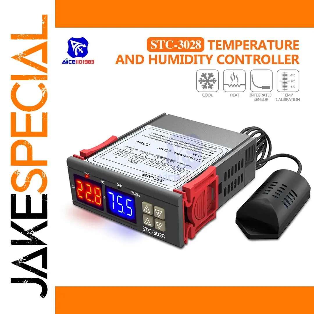 STC-3028 Digital Climate Controller for Incubators 1 STC-3028 Digital Climate Controller for Incubators