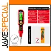 Red Non-Contact Voltage Tester Pen with LCD Display