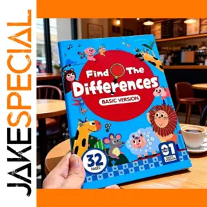 Colorful Hidden Differences Activity Book for Kids
