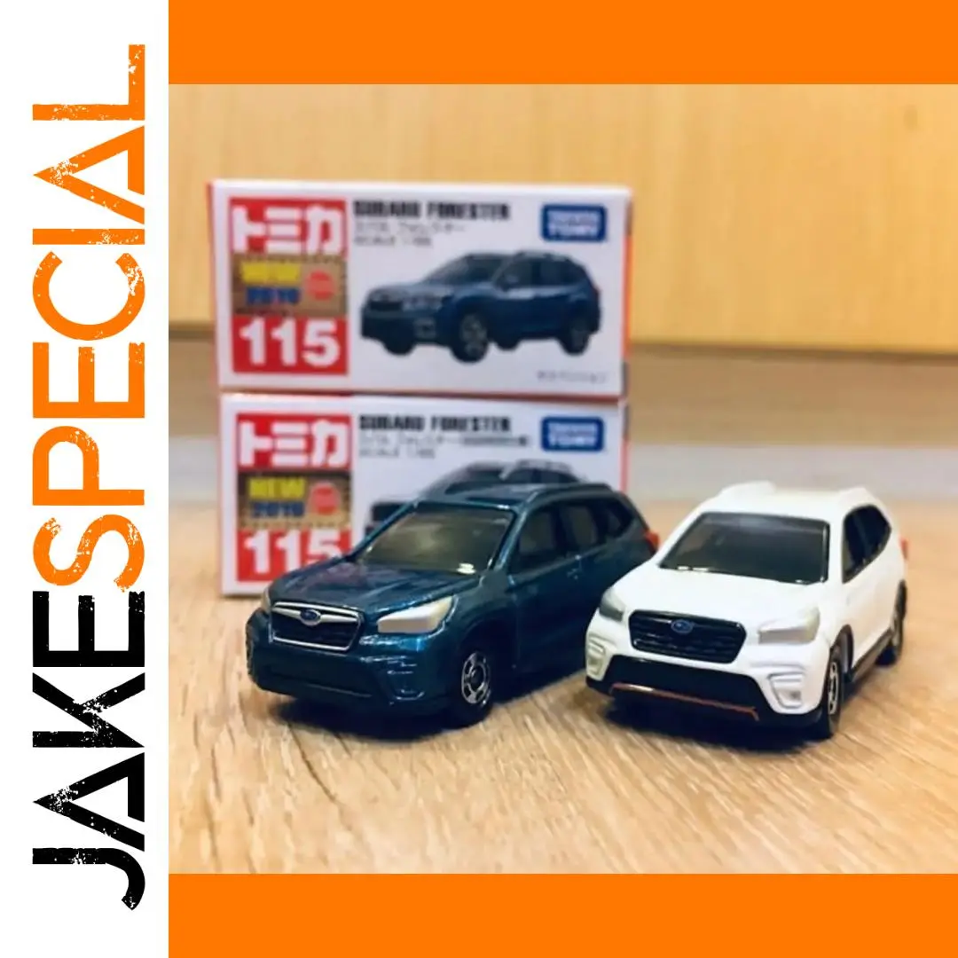 Subaru Forester 1:64 Scale Diecast Model in Blue or White 1 Subaru Forester 1:64 Scale Diecast Model in Blue or White