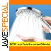 High-Pressure 12cm Shower Head with 5 Modes