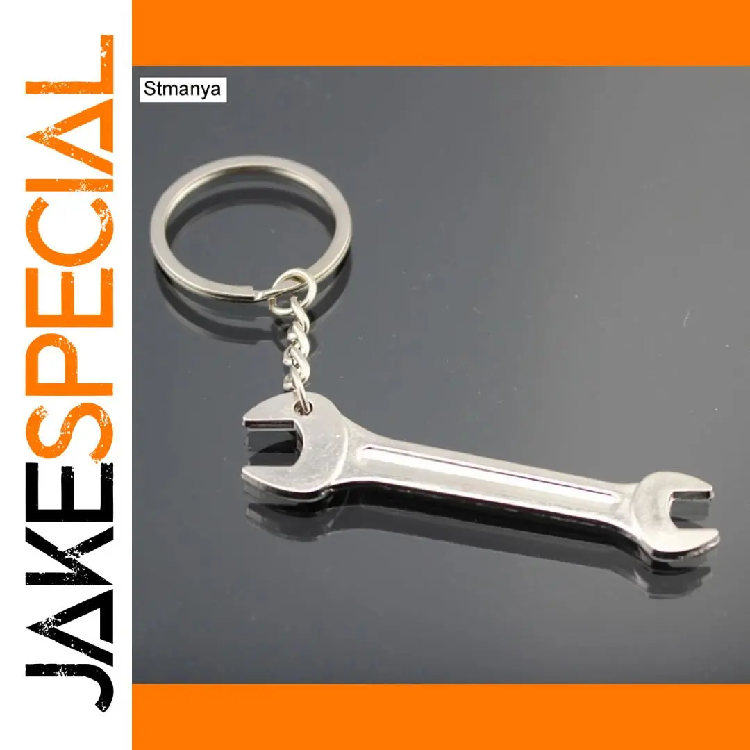 Stylish Zinc Alloy Wrench Keychain 17107 1 Stylish Zinc Alloy Wrench Keychain 17107