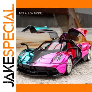 Pink Huayra Dinastia Diecast Supercar Model