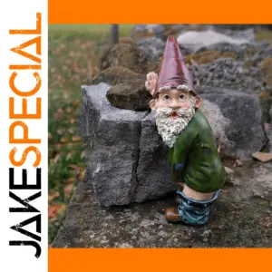 Colorful Resin Garden Gnome with Pose