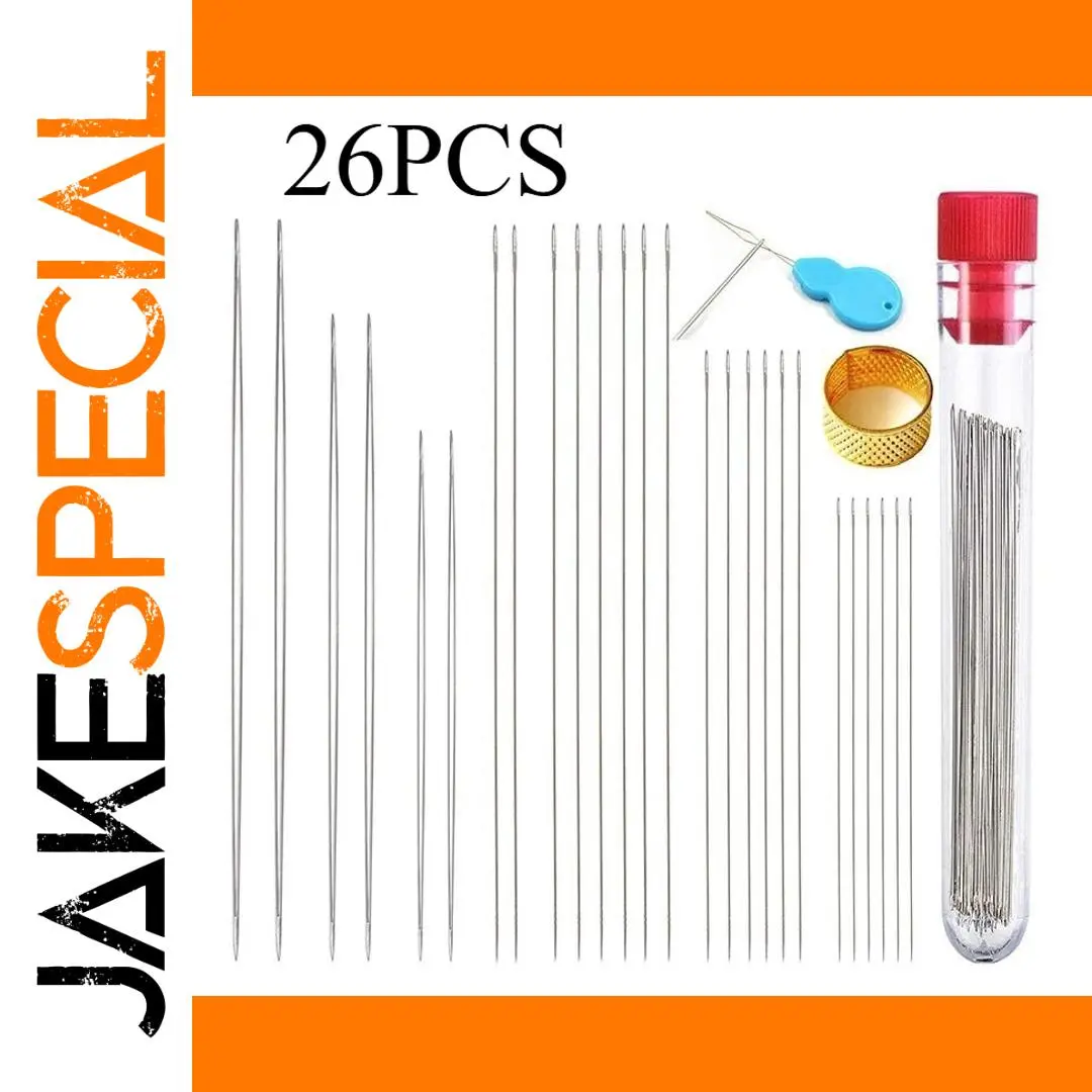 Stainless Steel Beading Needle Set for Jewelry 1 Stainless Steel Beading Needle Set for Jewelry