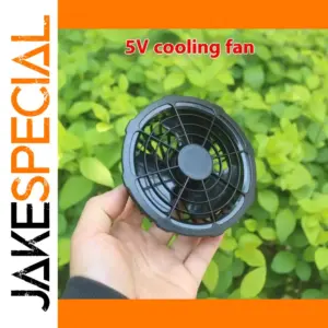 Portable 9-Inch Black Personal Cooling Fan
