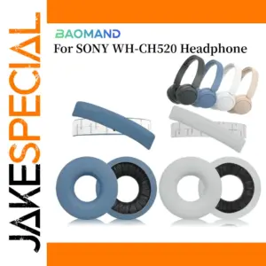Sony WH-CH520 Replacement Ear Pads in Black