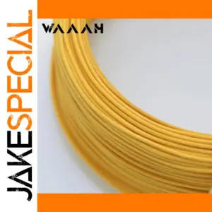 Bright Yellow Guitar Wiring Wire 100m