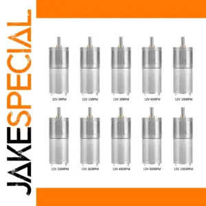 25mm DC Gear Motor for Precision Applications