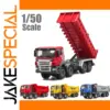 Red 1/50 Scale Heavy Dumper Model