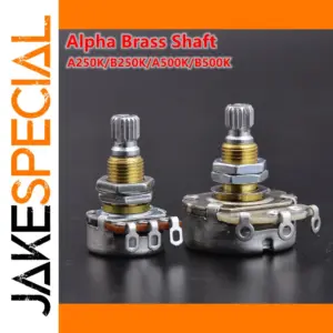 Korean High-Quality Brass Shaft Guitar Potentiometer