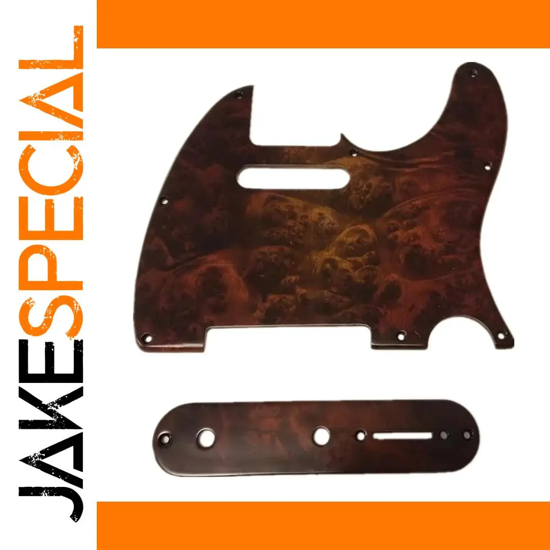Handcrafted Bird's Eye Wood Guitar Pickguard 1 Handcrafted Bird's Eye Wood Guitar Pickguard