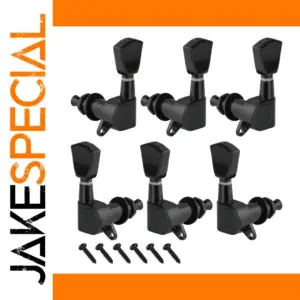 LP Guitar Tuning Pegs Set with Black Finish