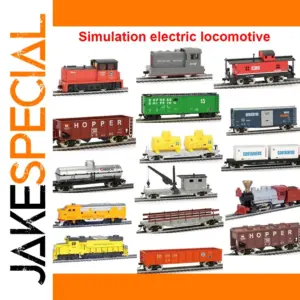 HO Scale 1/87 Metal Model Train Set