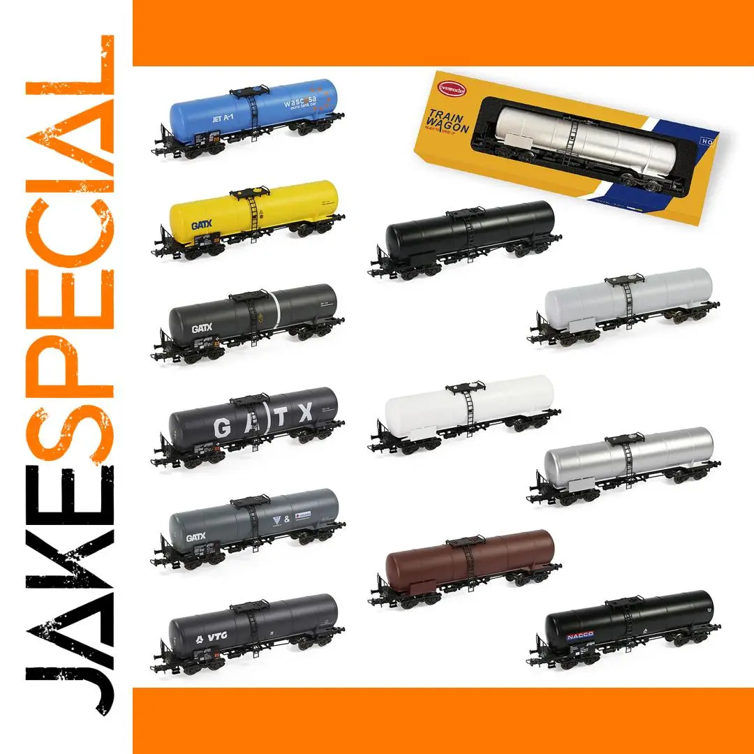 HO Scale Oil Tank Car Collection Model C8768 1 HO Scale Oil Tank Car Collection Model C8768