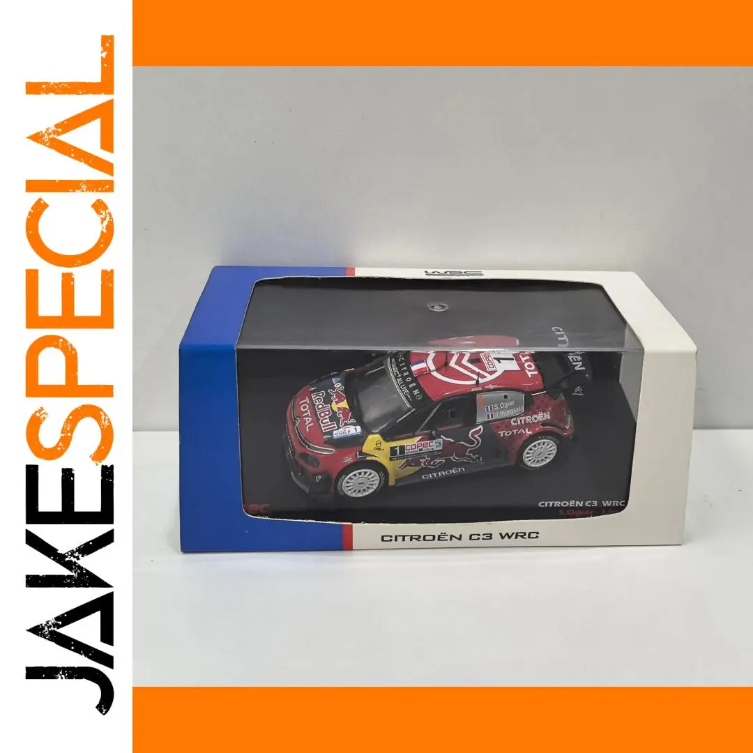 Diecast IXO Citroën C3 WRC Model 2019 1 Diecast IXO Citroën C3 WRC Model 2019