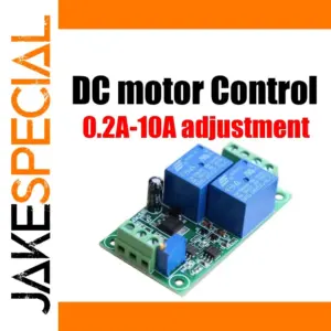 12V/24V DC Motor Control Module with Overload Protection