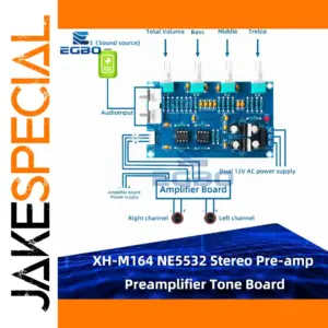 XH-M164 NE5532 Stereo Pre-Amp Module