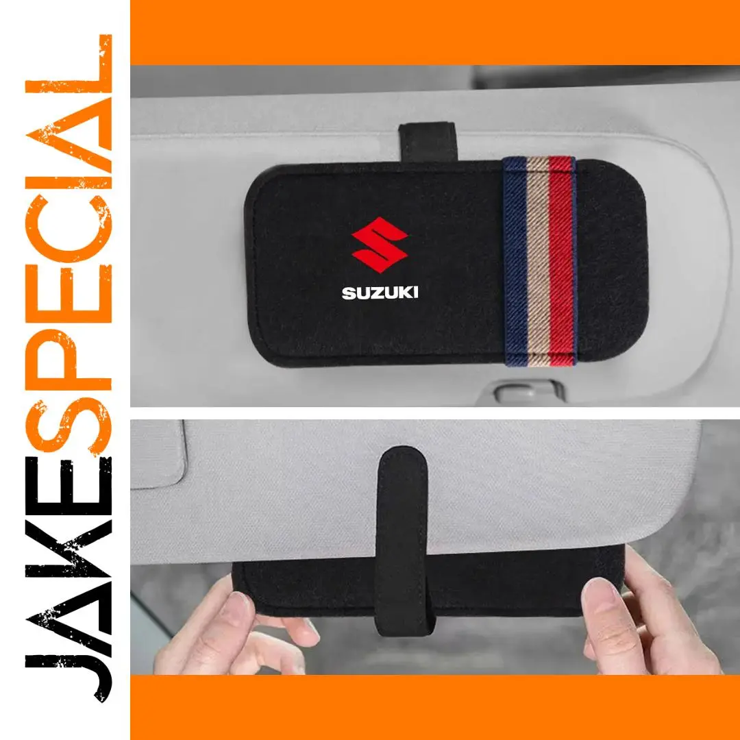 Suzuki Car Sun Visor Glasses Case 15.5x9.2cm 1 Suzuki Car Sun Visor Glasses Case 15.5x9.2cm
