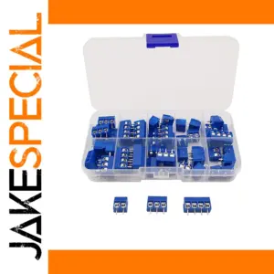 50-Pack PCB Terminal Blocks Set 2-4 Pins