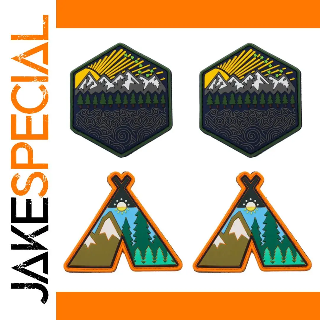 Outdoor All-Terrain Camp PVC Badge 1 Outdoor All-Terrain Camp PVC Badge