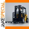 1:24 Scale Diecast Industrial Forklift and Crane Model