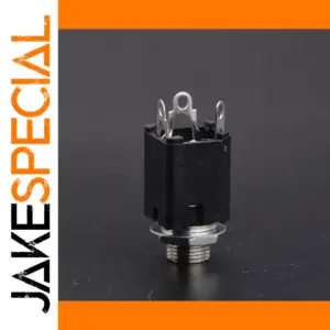 0141 Guitar Jack for Electric and Bass Guitars